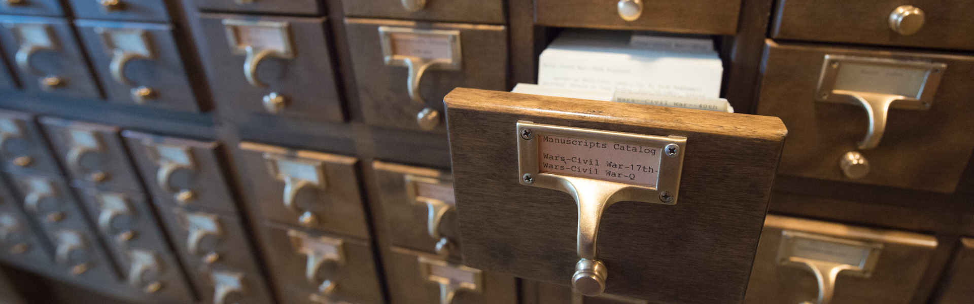 library card catalog