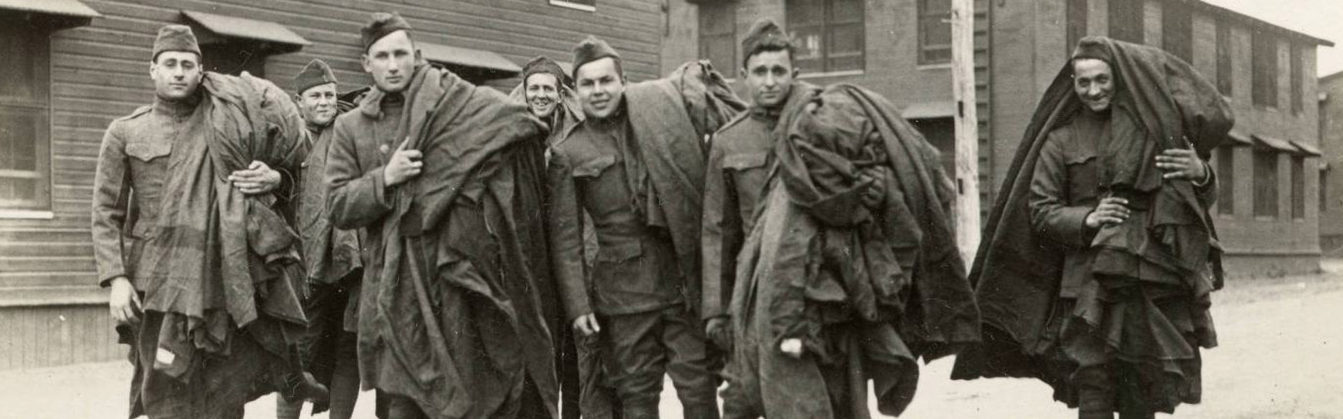 World War I soldiers at Fort Harrison